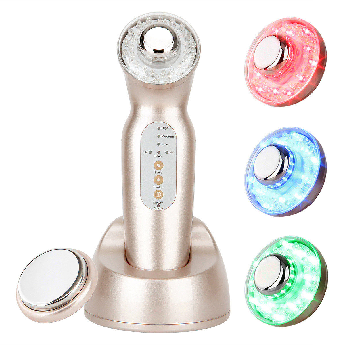 Ultrasound Led light therapy for skin